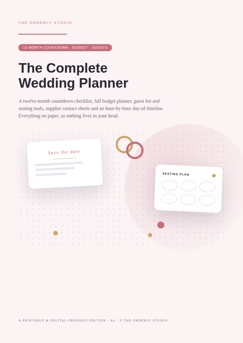Complete Wedding Planning Bundle